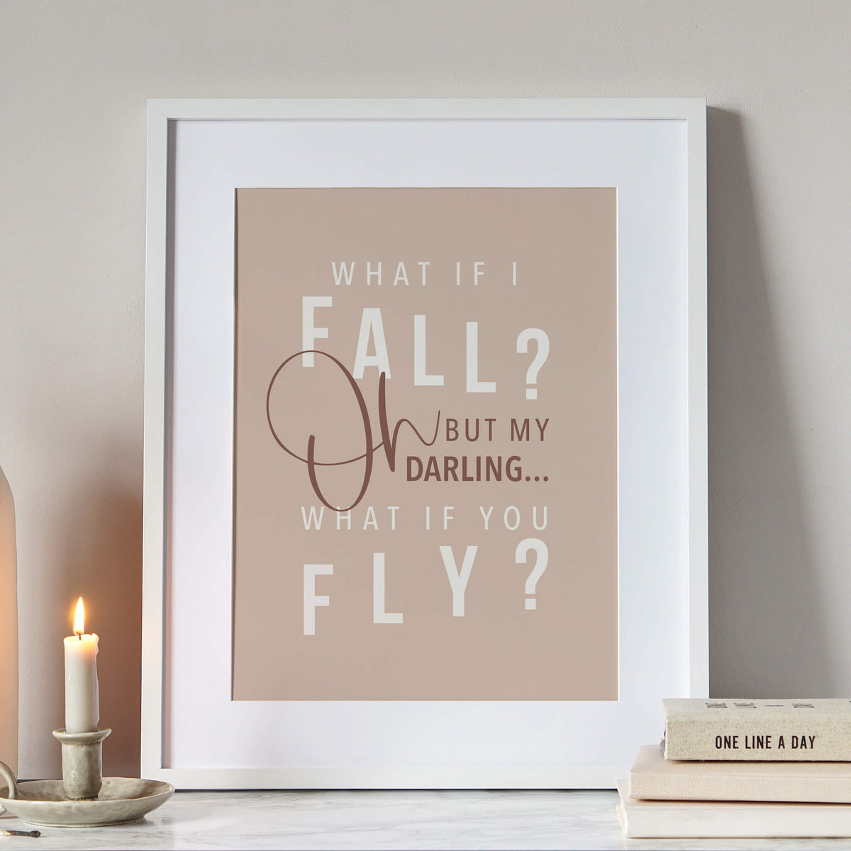 What If I Fall Print