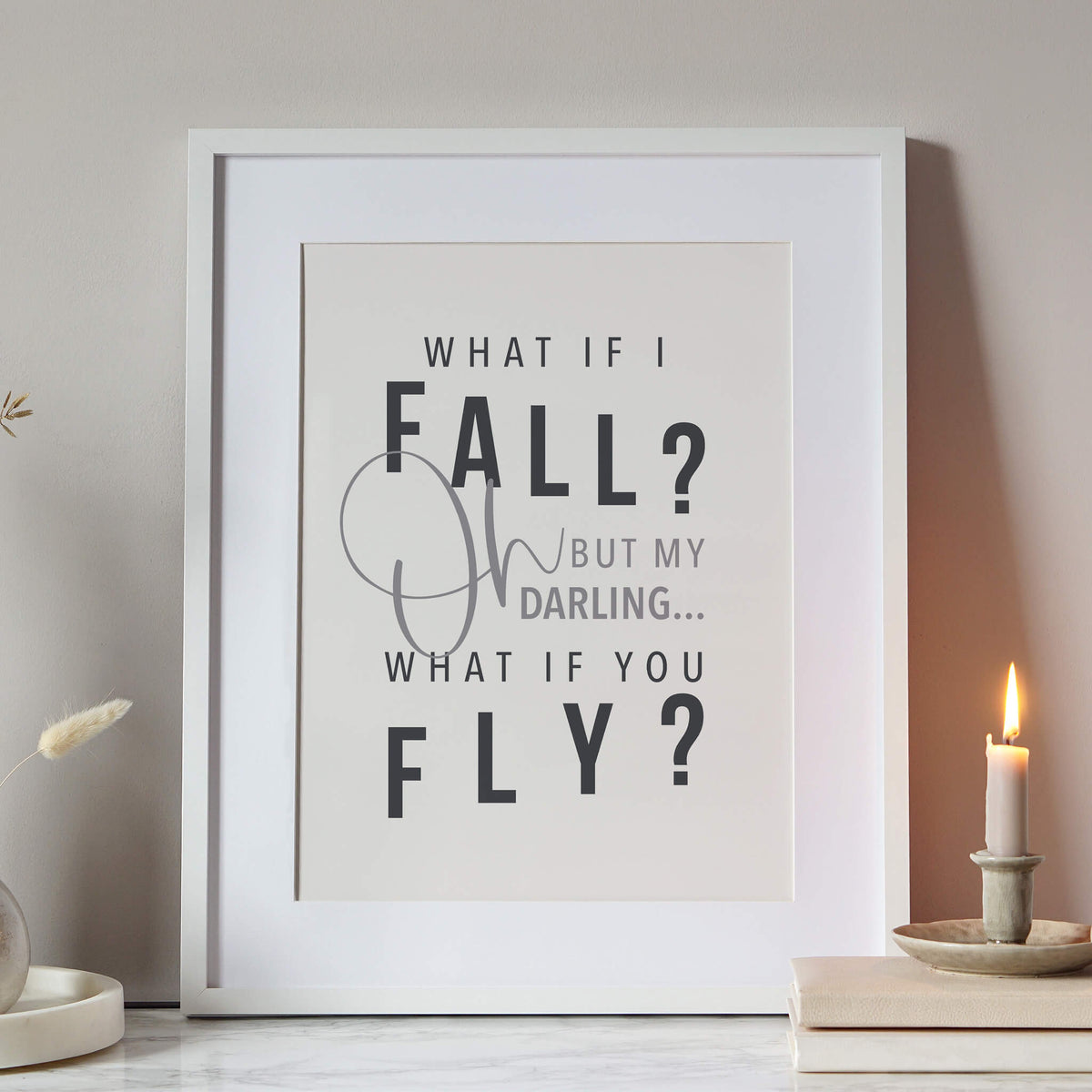 What If I Fall Print