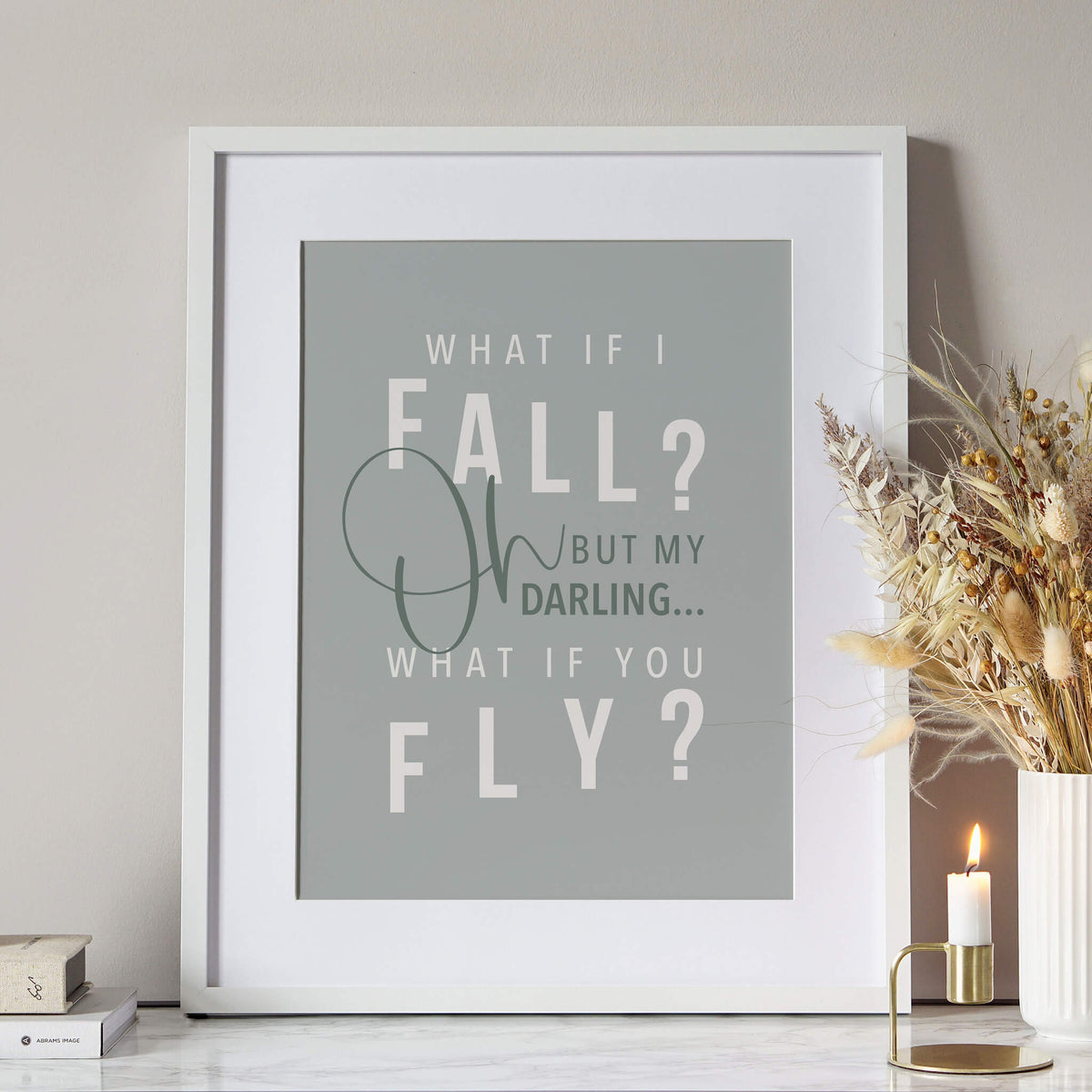 What If I Fall Print