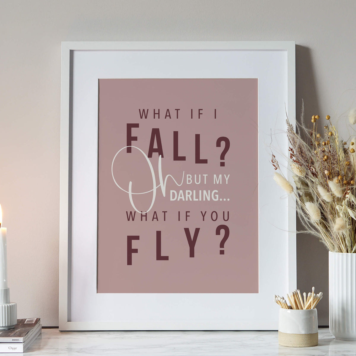 What If I Fall Print