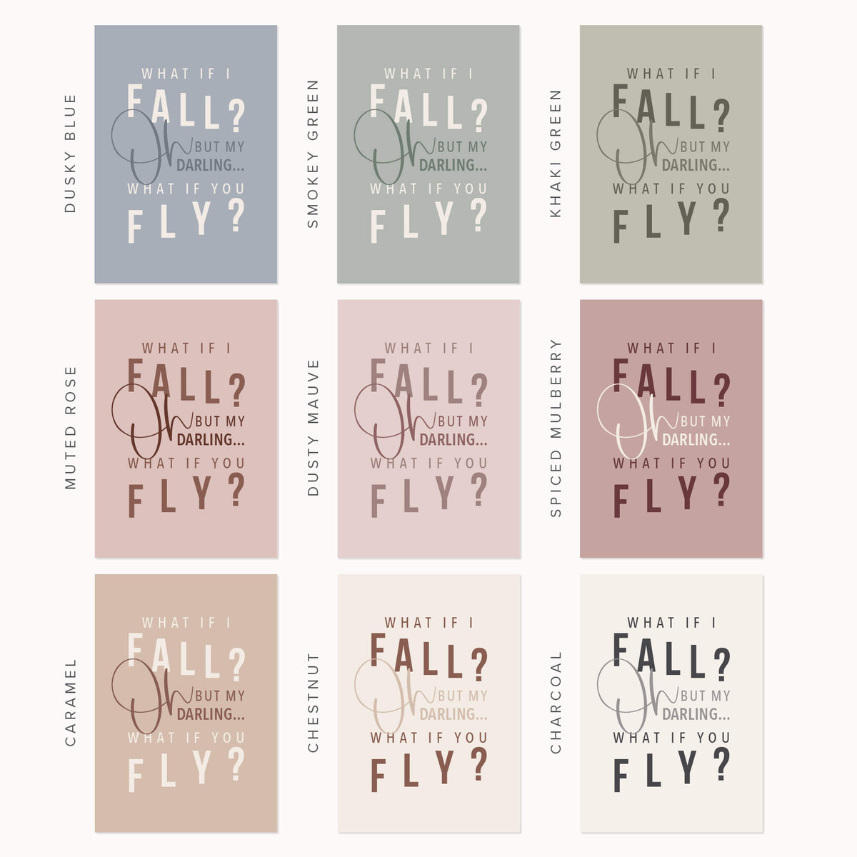 What If I Fall Print