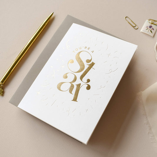 You're A Star Card