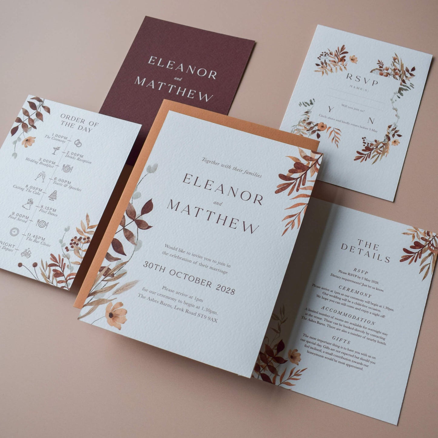 The Boho Verdant Suite Sample