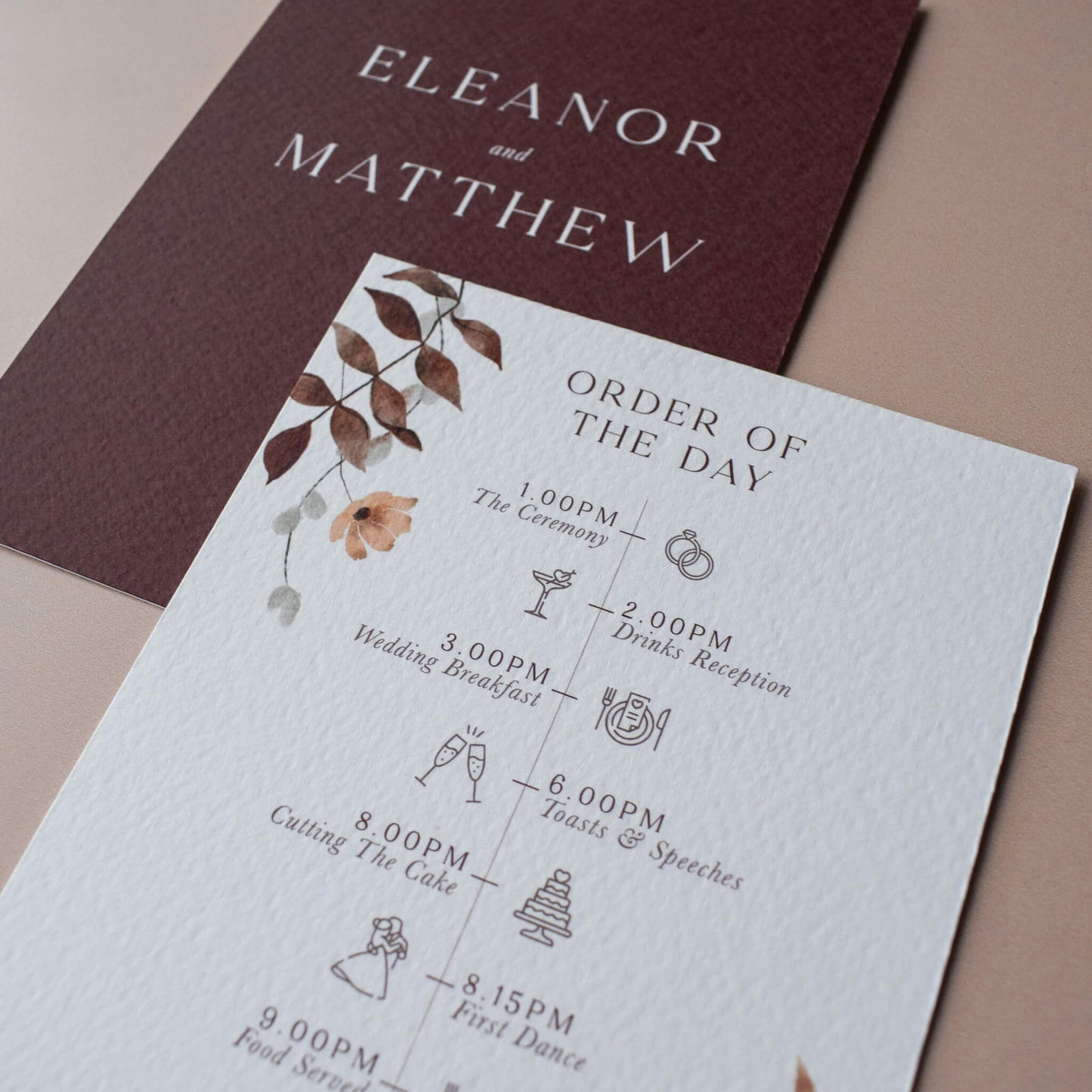 The Boho Verdant - Two Card Suite