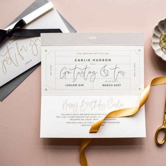 Personalised Gift Experience Voucher