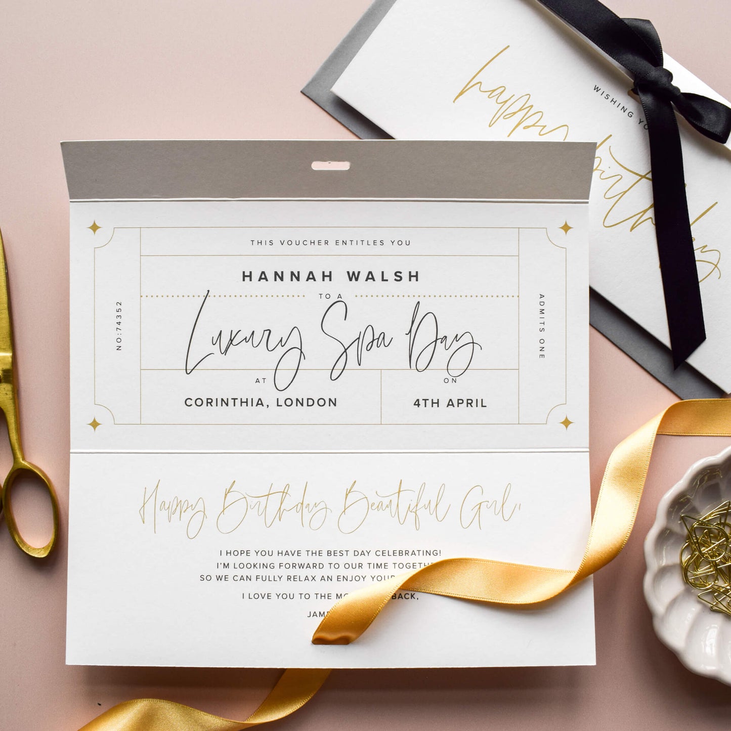 Personalised Birthday Gift Voucher