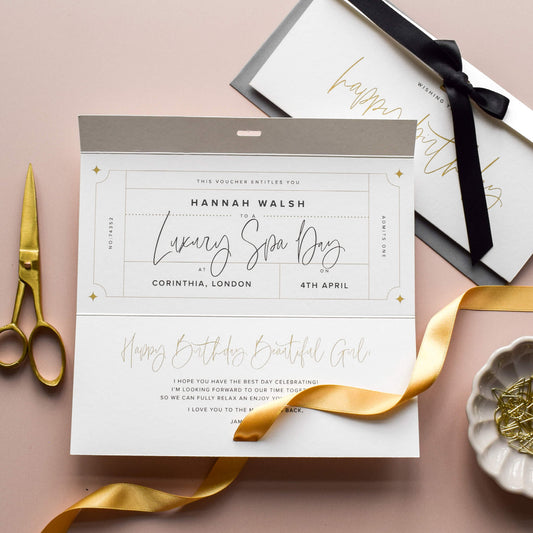 Personalised Birthday Gift Voucher