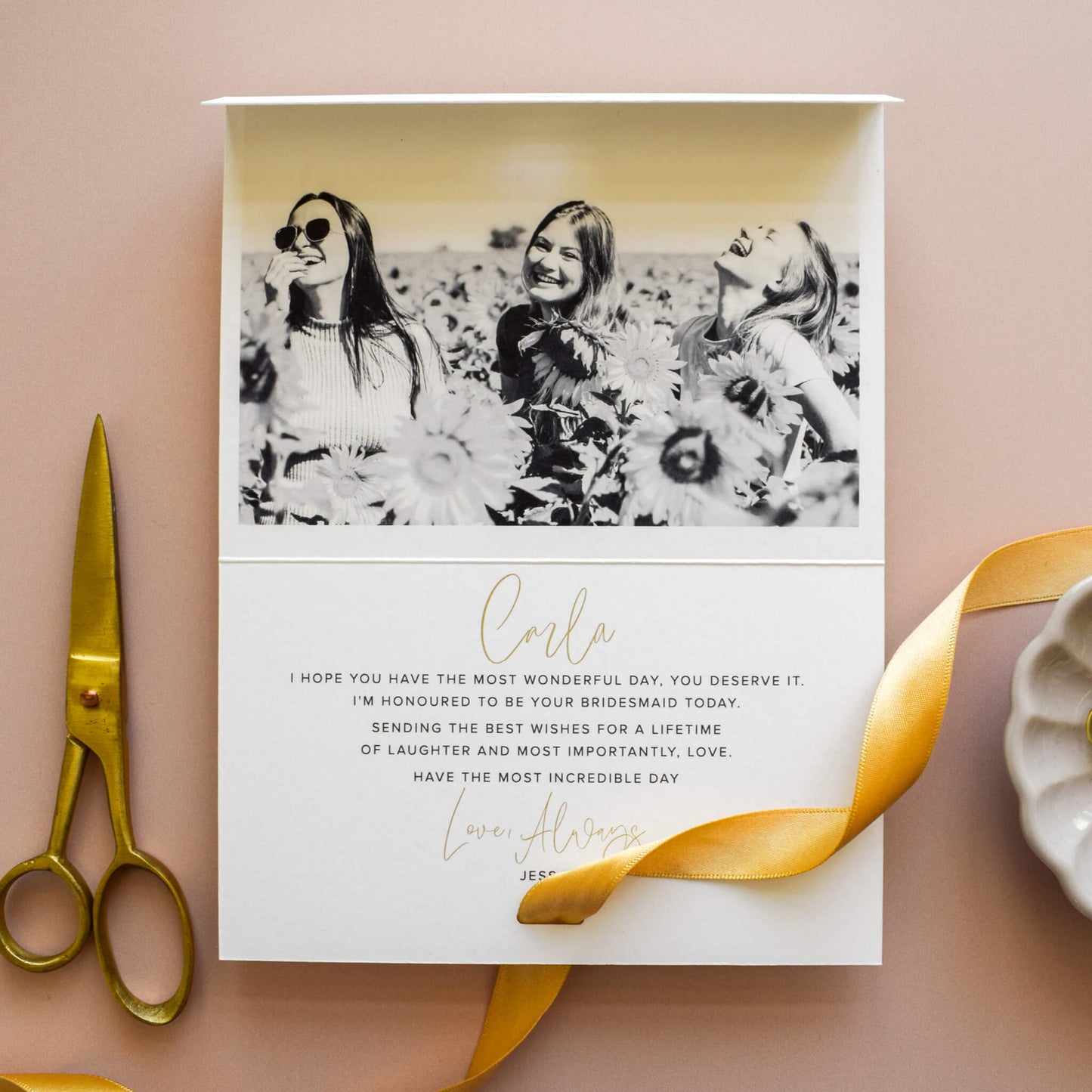 Wedding Day Card for Best Friend