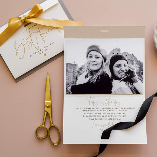 Wedding Day Card for Best Friend