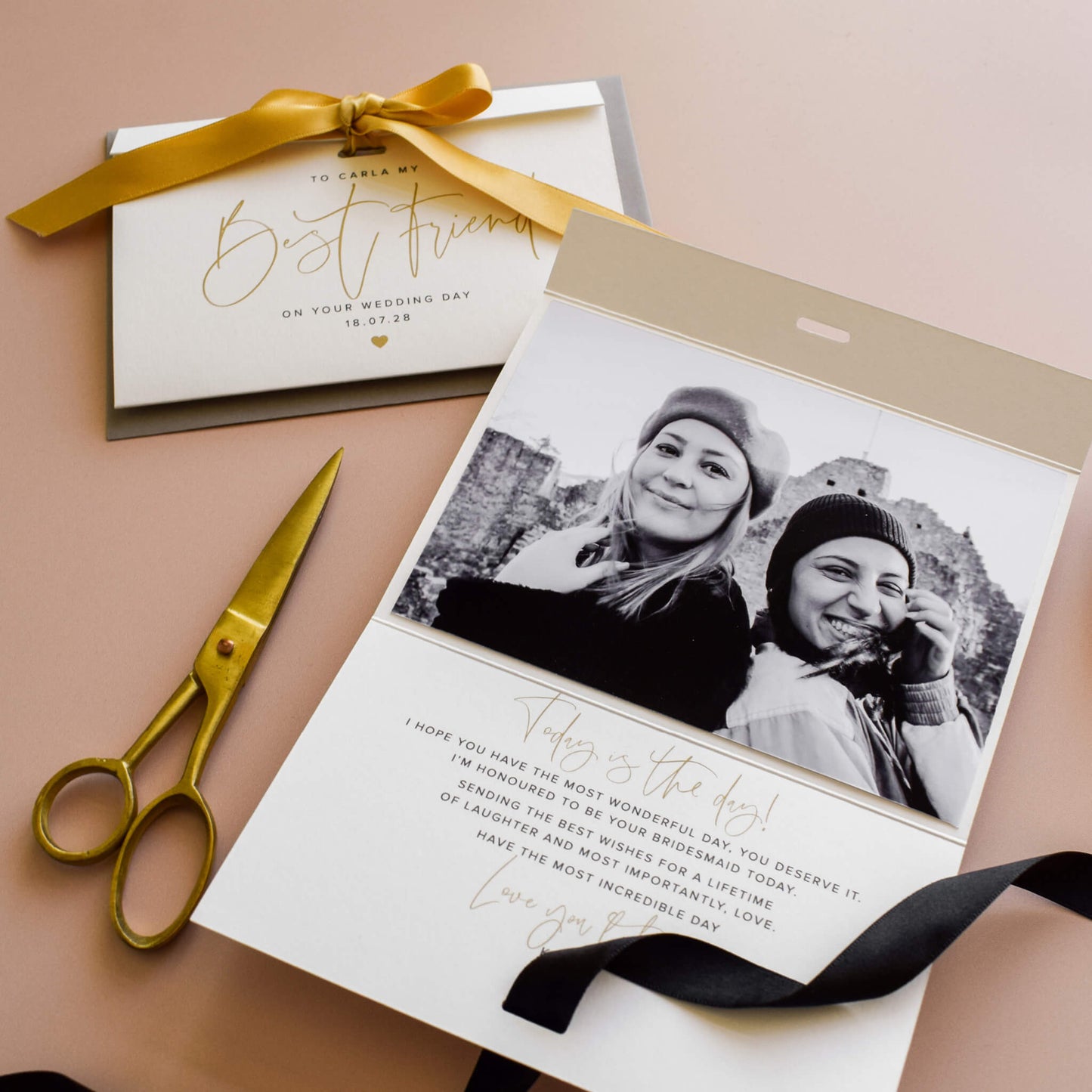 Wedding Day Card for Best Friend