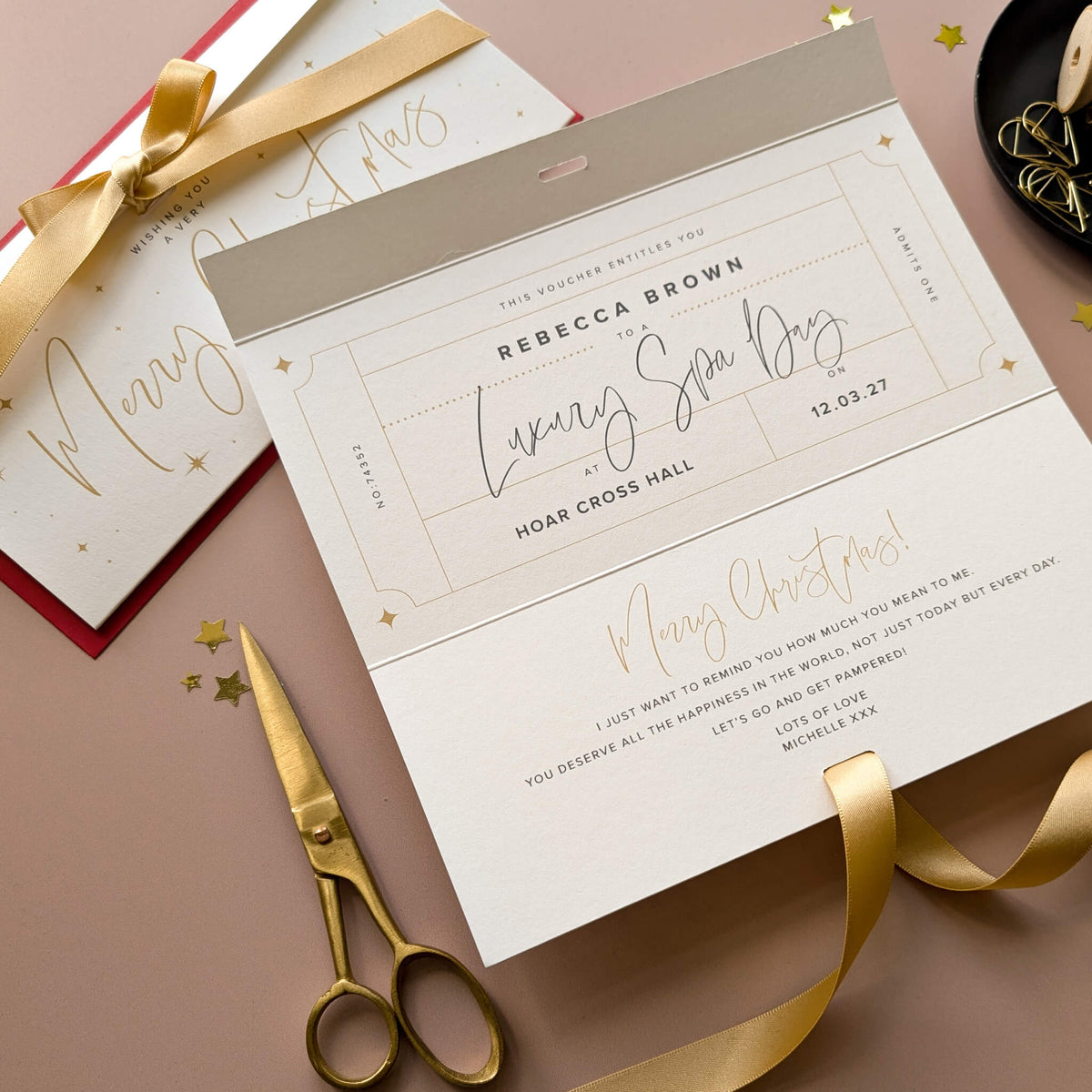 Personalised Christmas Voucher