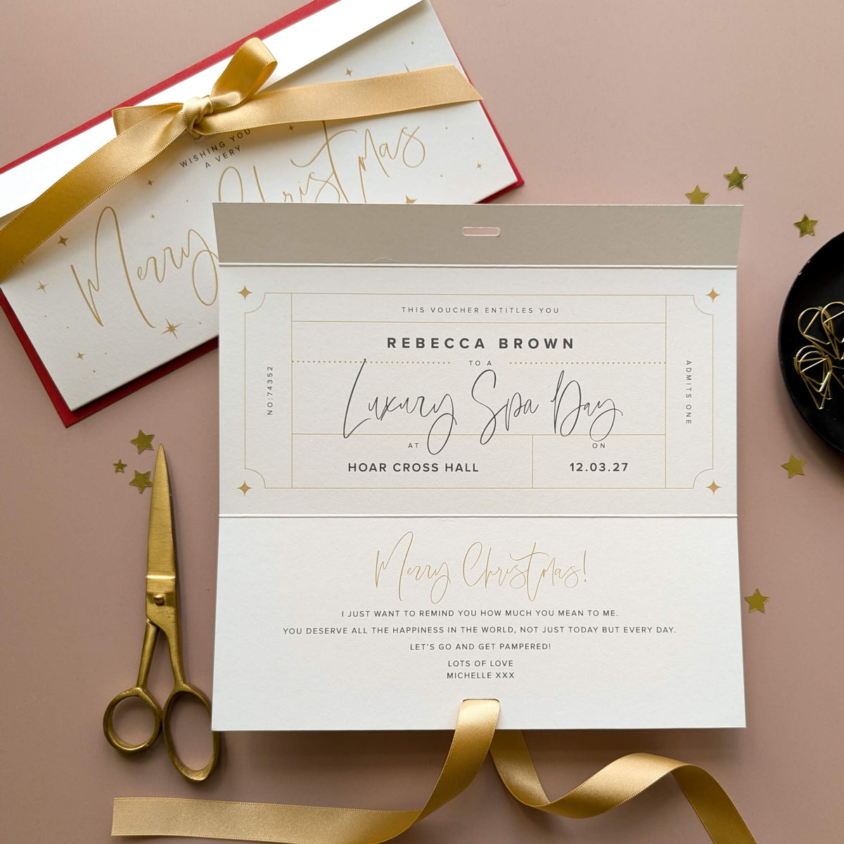 Personalised Christmas Voucher