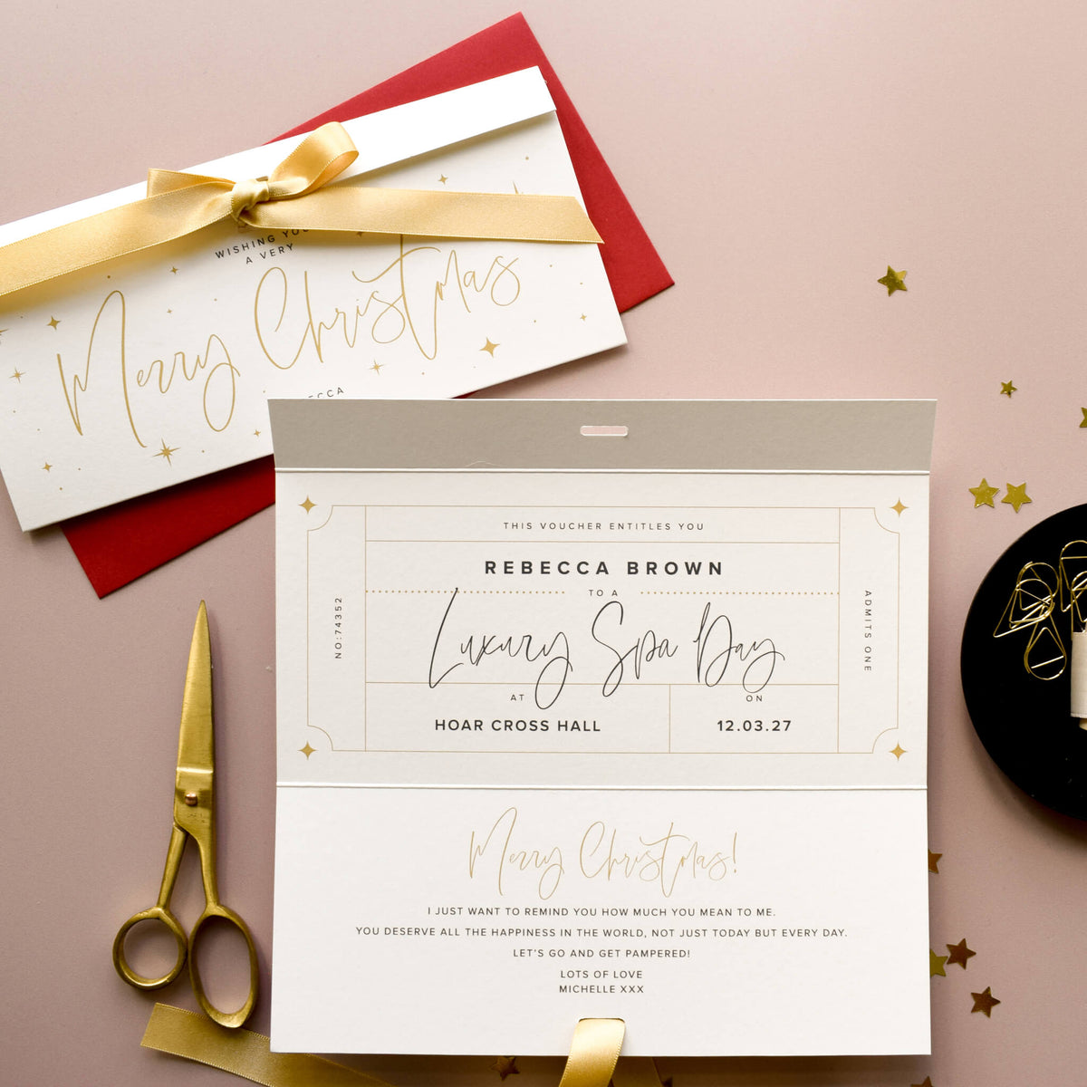 Personalised Christmas Voucher