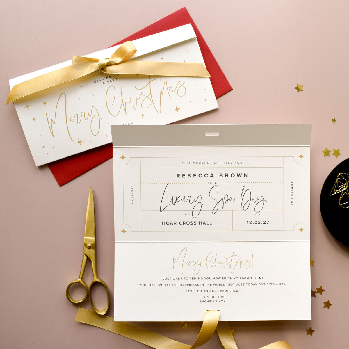 Personalised Christmas Voucher
