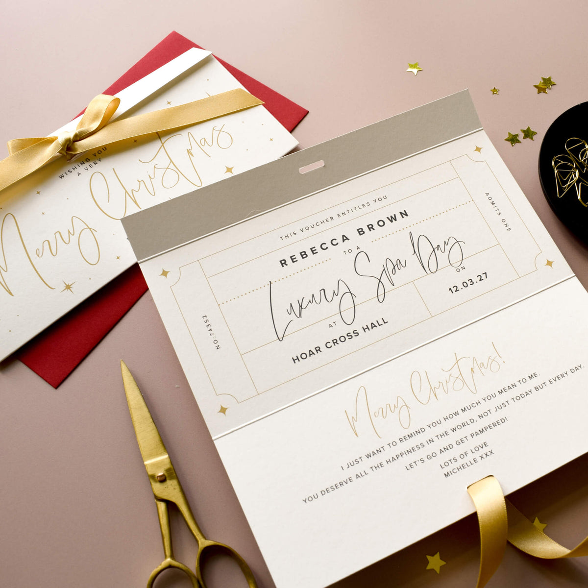 Personalised Christmas Voucher