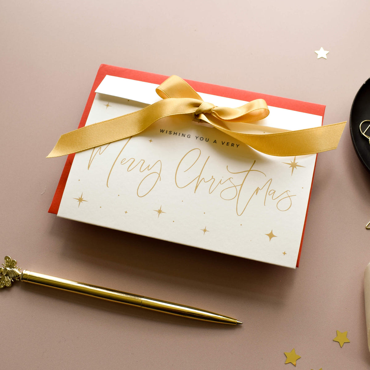 Christmas Pregnancy Announcement Card