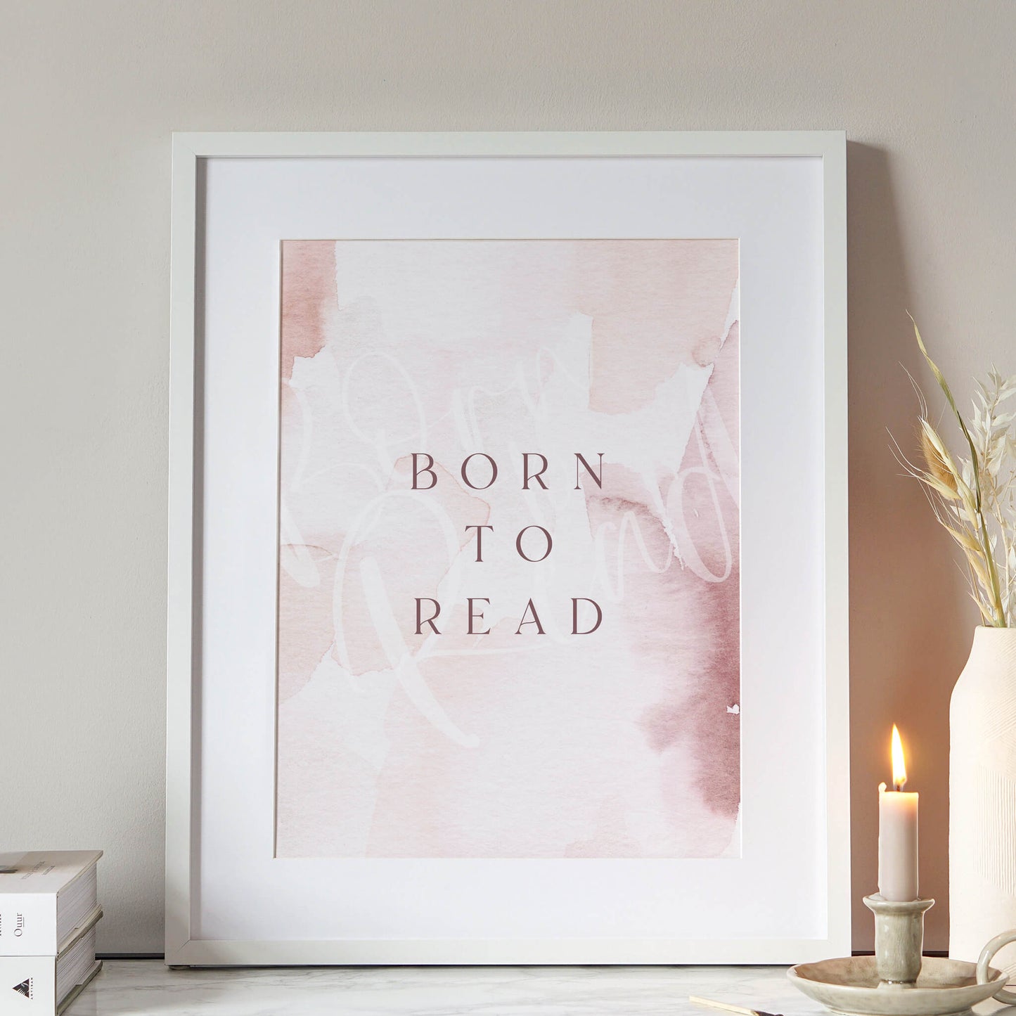 Born To Read Print