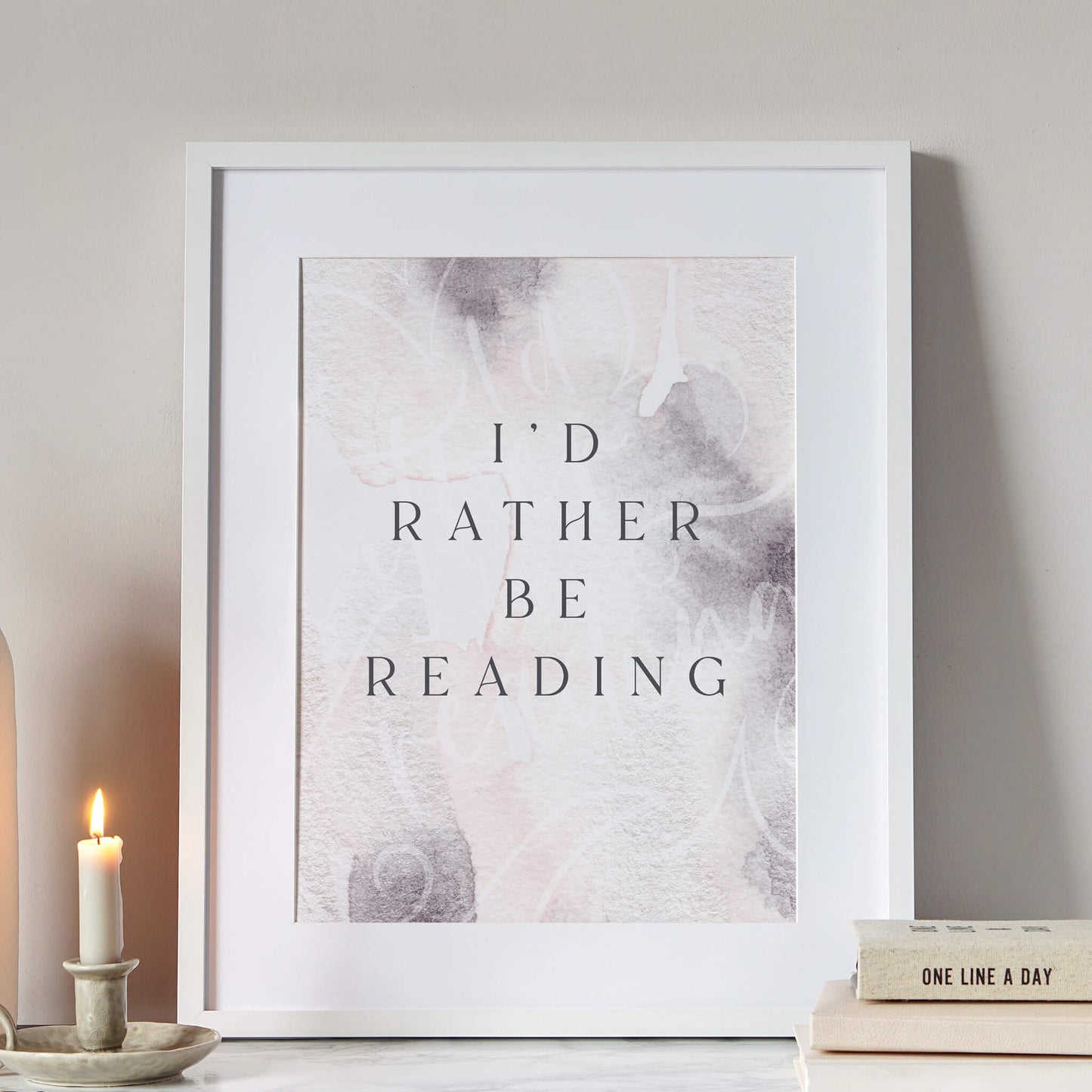 I'd Rather Be Reading Print