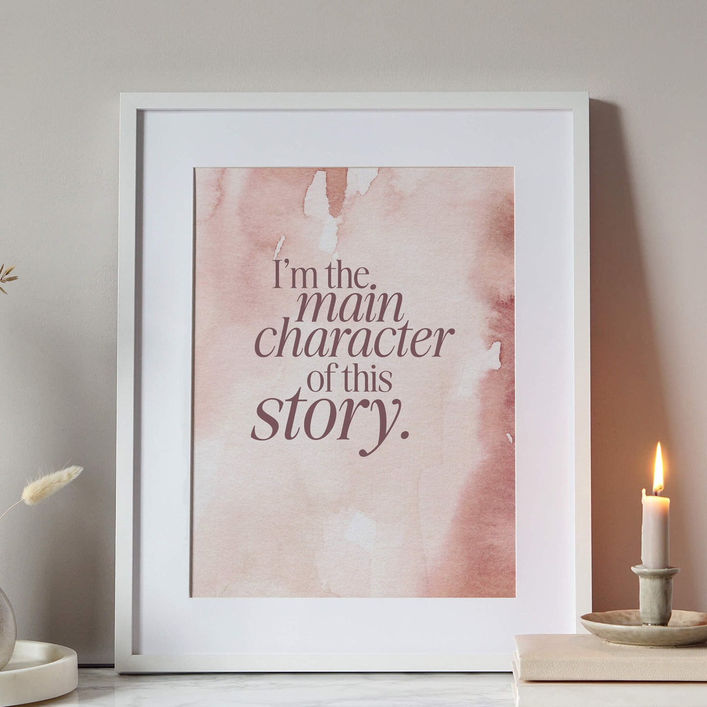 Main Character Print