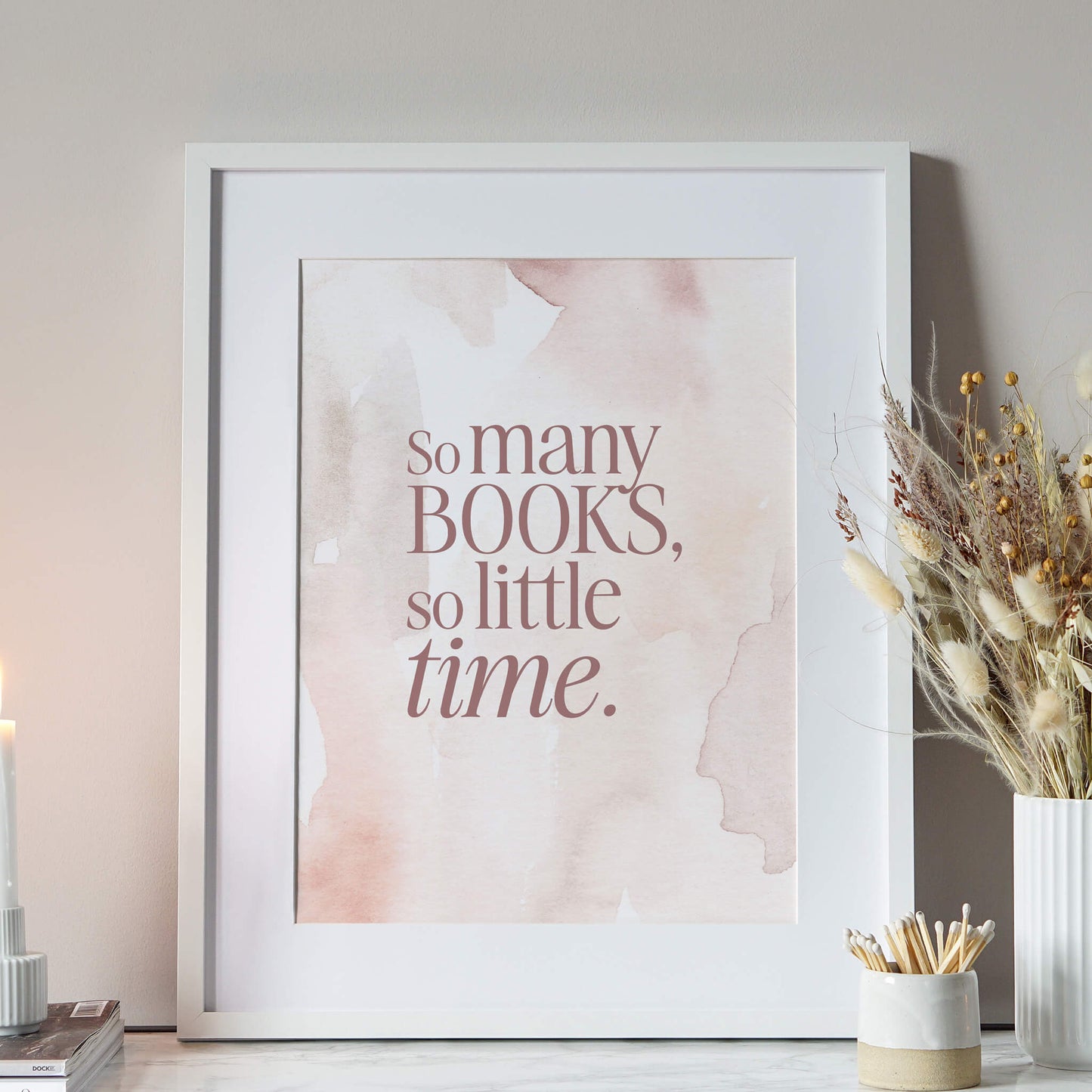 So Many Books Print