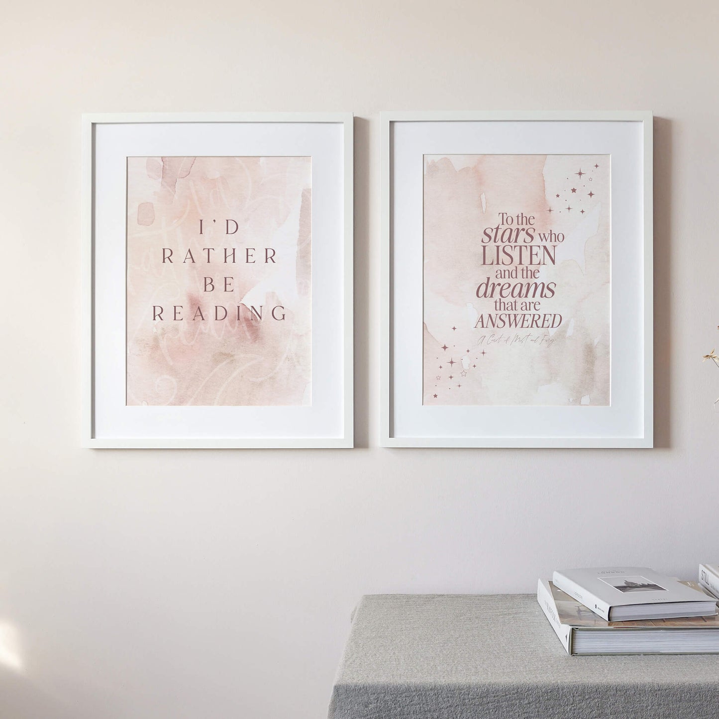 To The Stars Who Listen Print