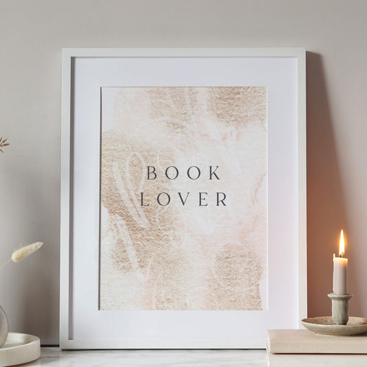 Book Lover Print