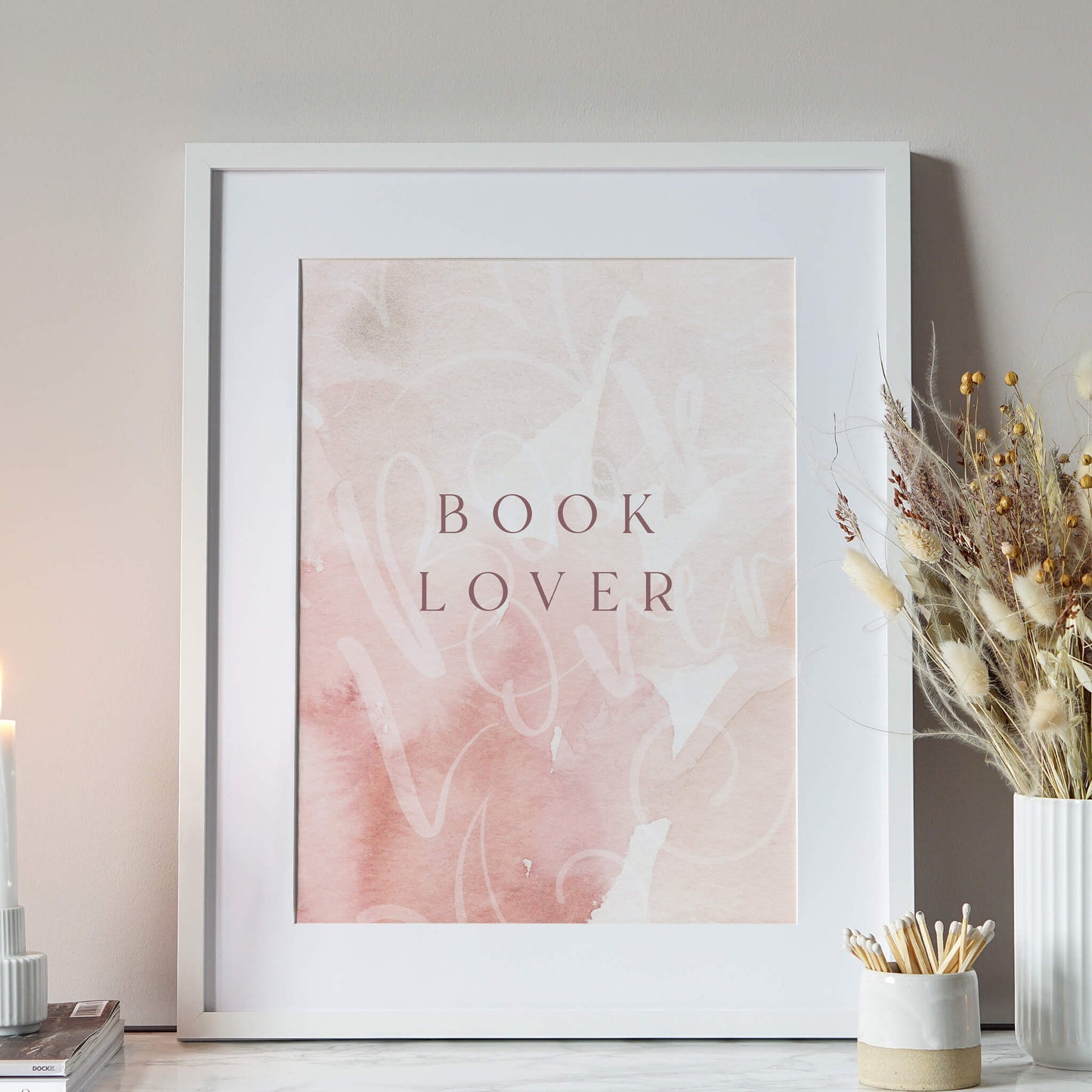 Book Lover Print