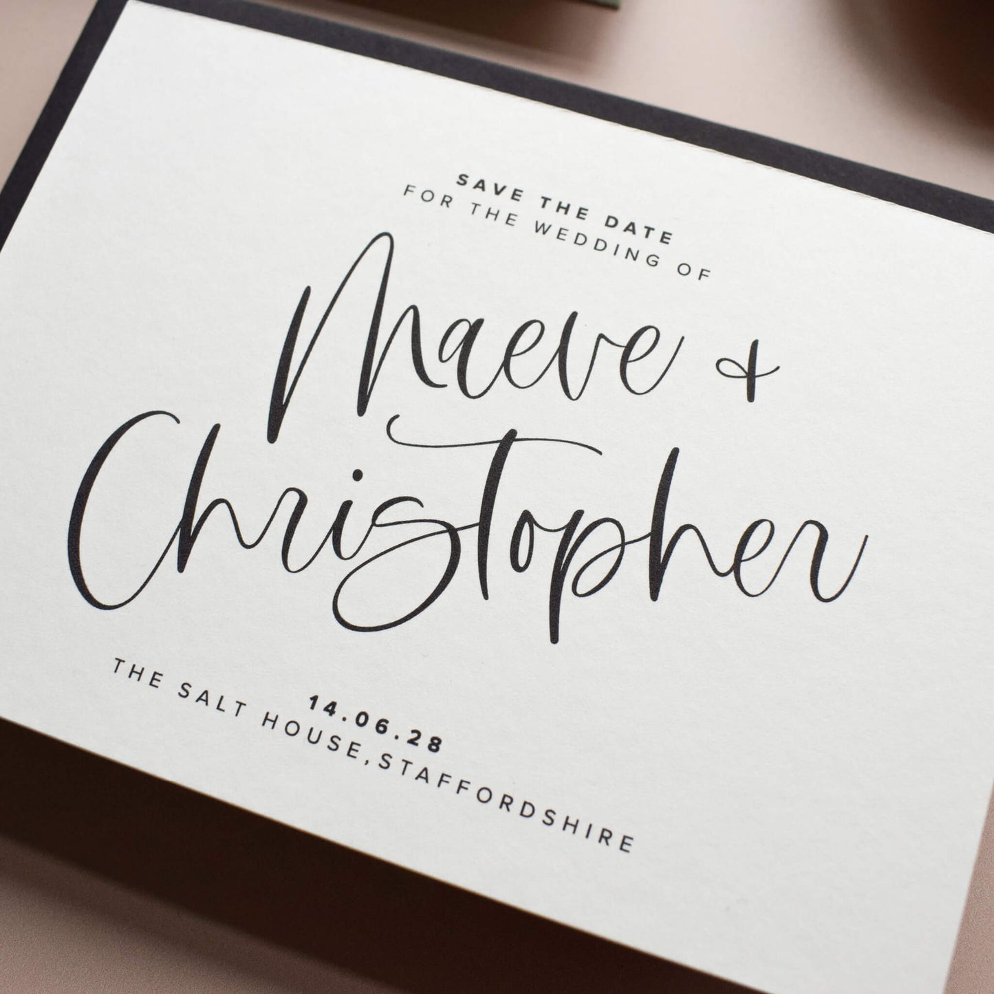 The Cadence Save The Date Sample