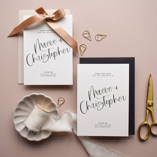 The Cadence Save The Date Portrait