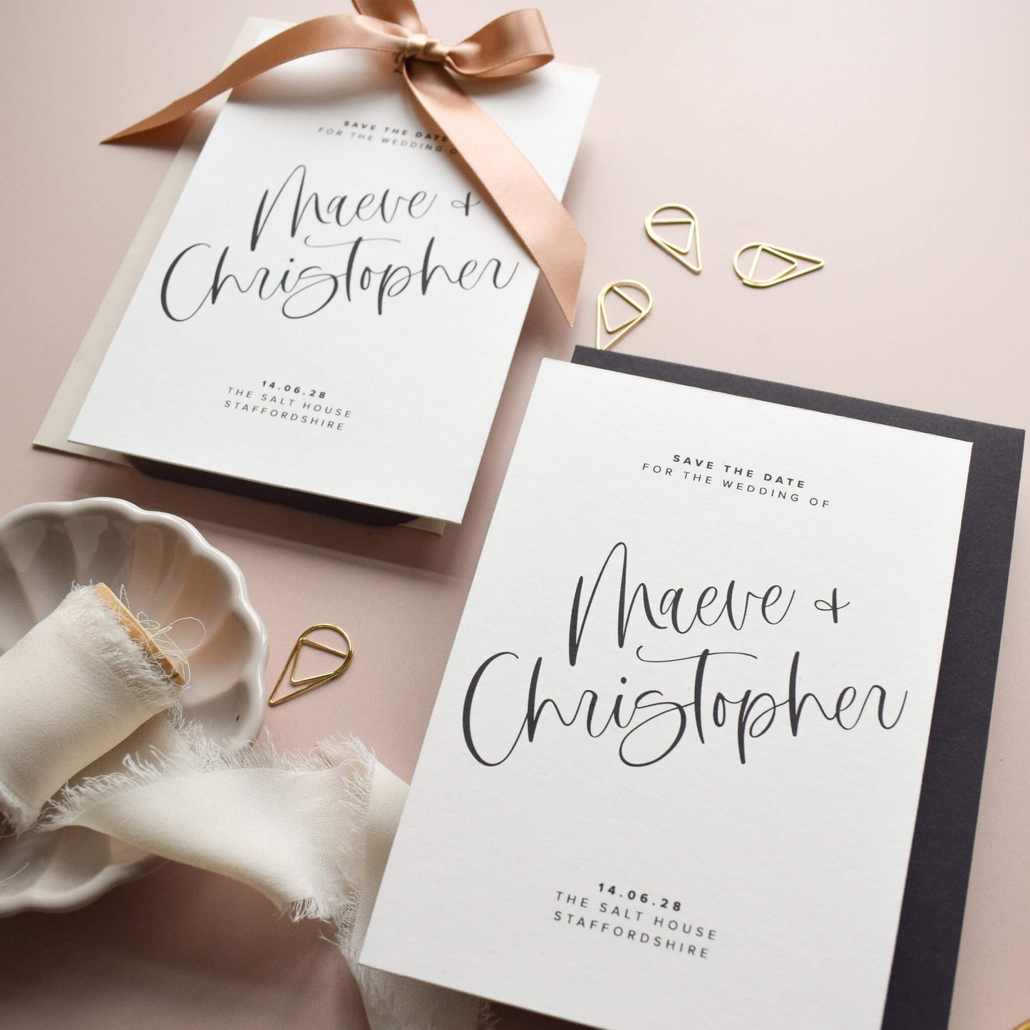 The Cadence Save The Date Portrait