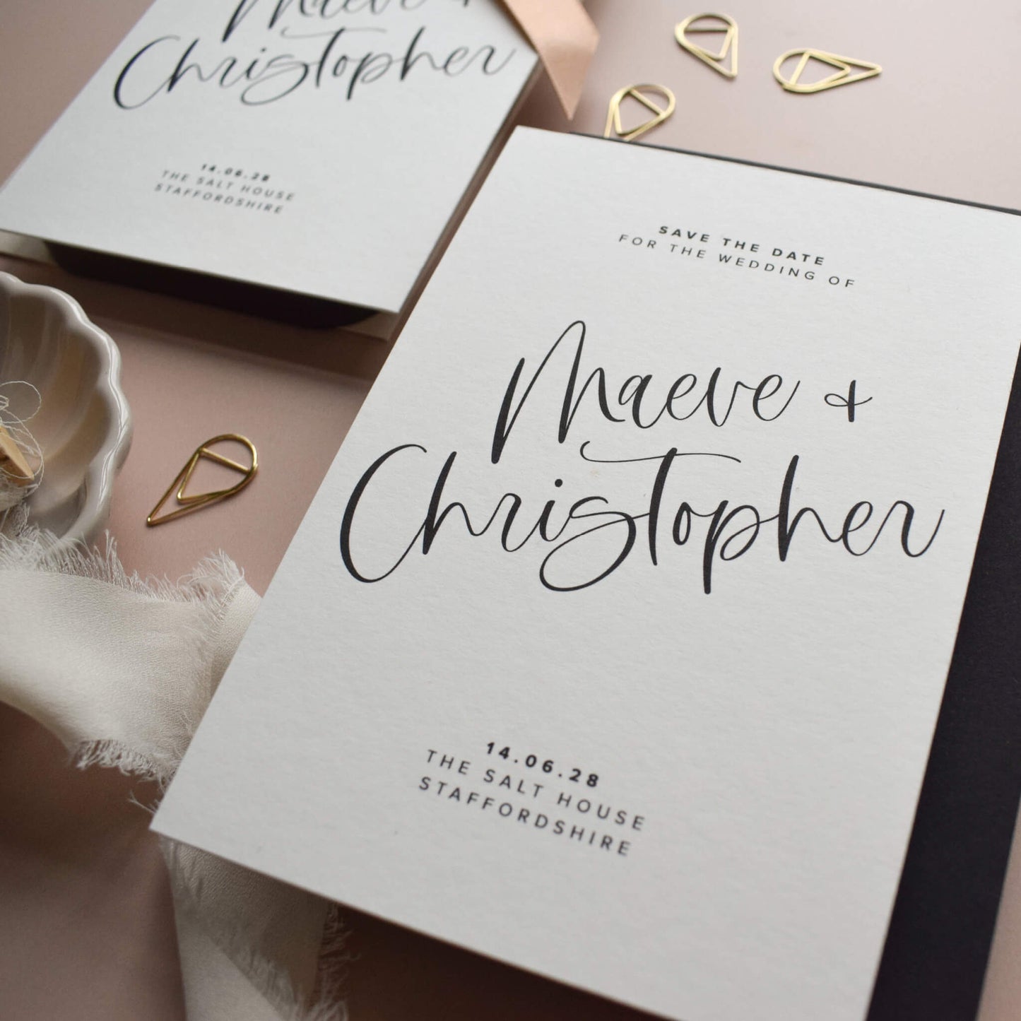 The Cadence Save The Date Portrait