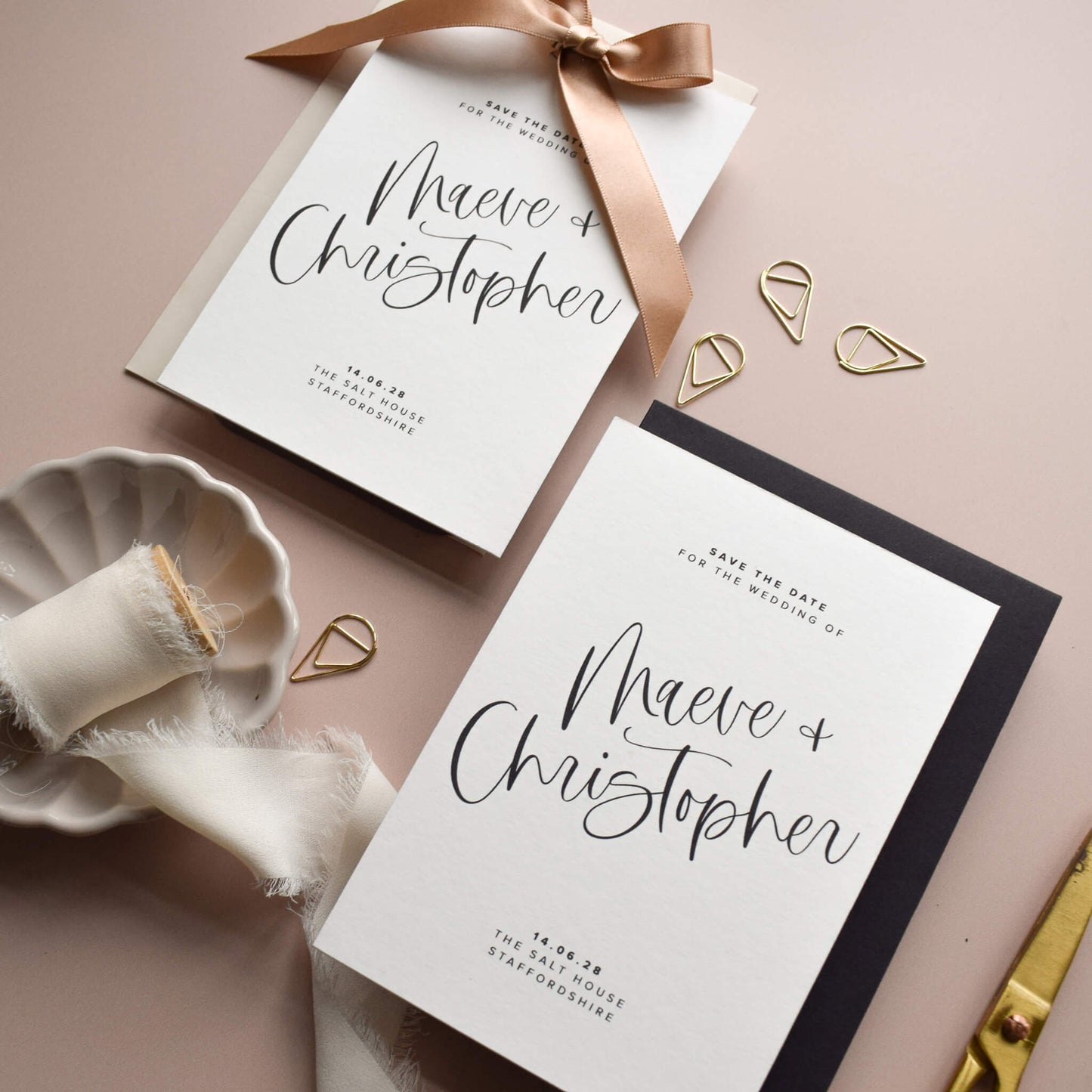 The Cadence Save The Date Portrait