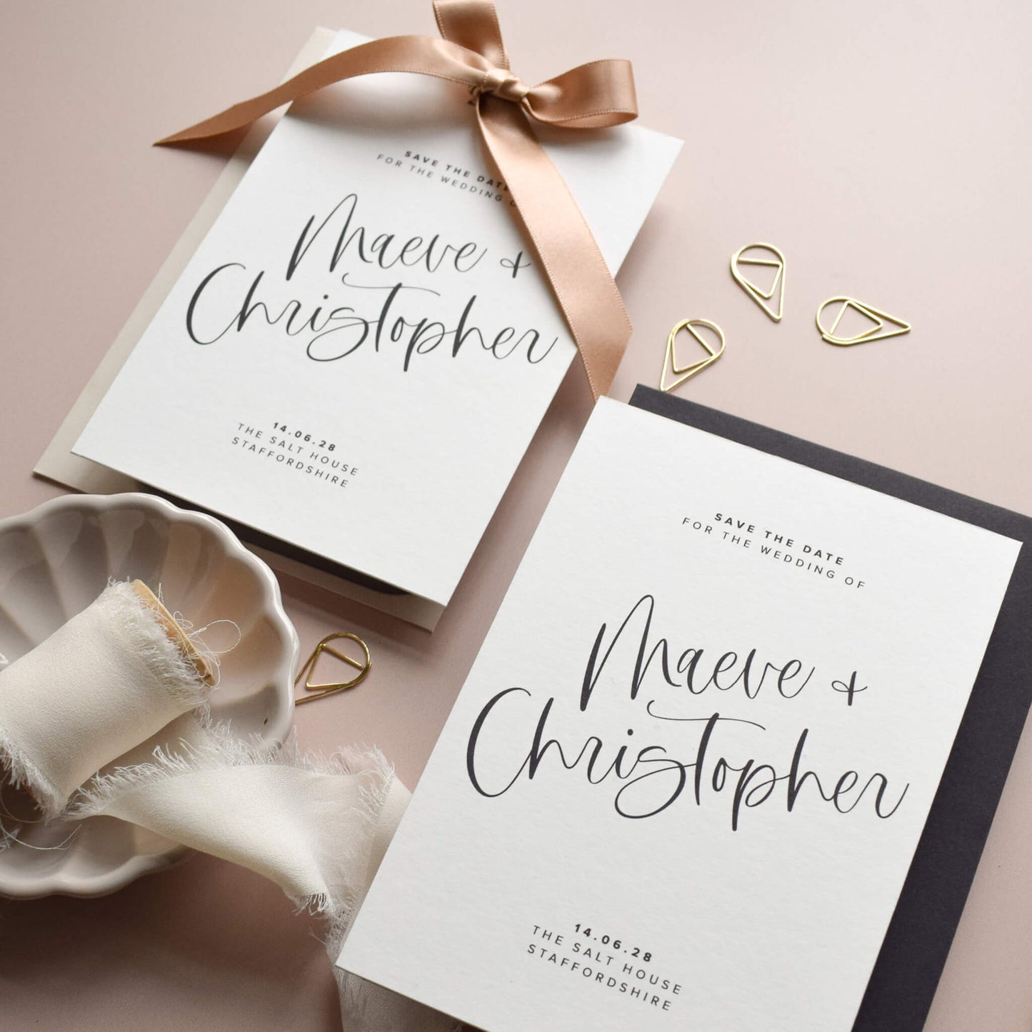 The Cadence Save The Date Portrait