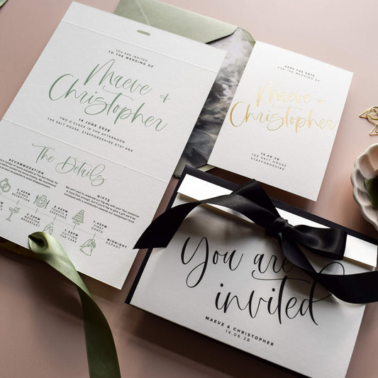 The Cadence Wedding Invitation