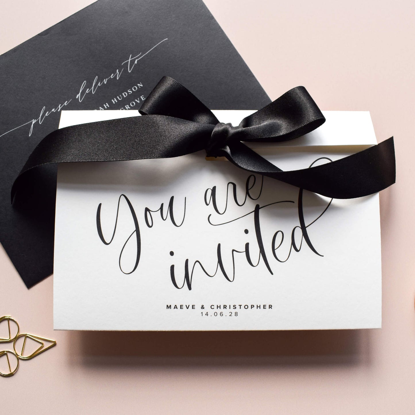 The Cadence Wedding Invitation Sample