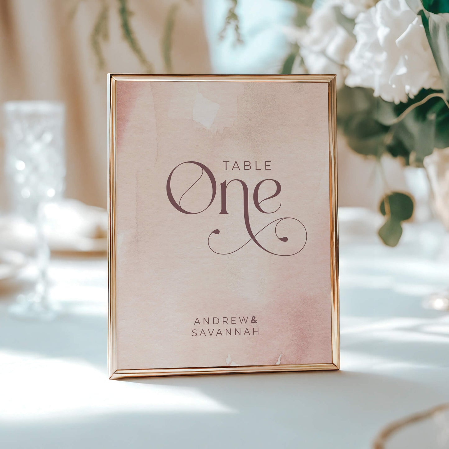 Seraphine Table Numbers