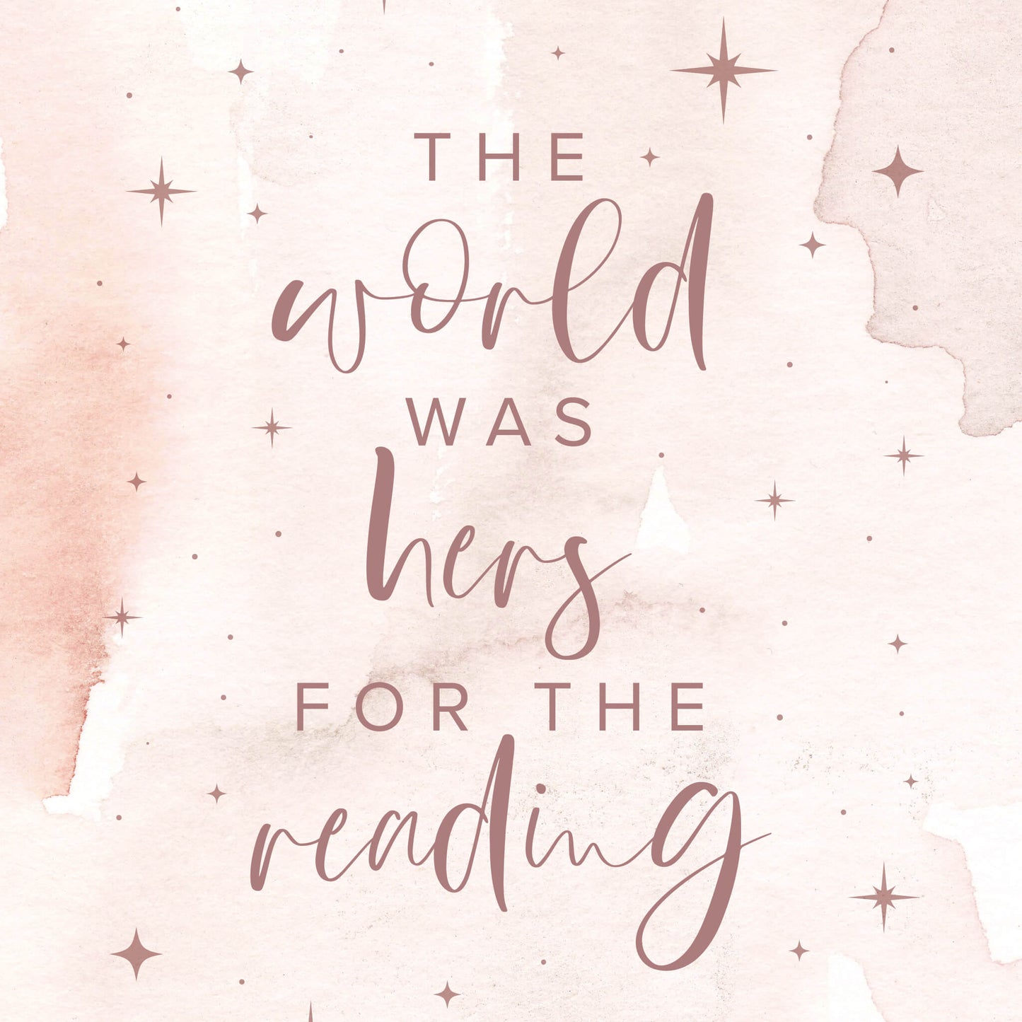 The World Was Hers Print