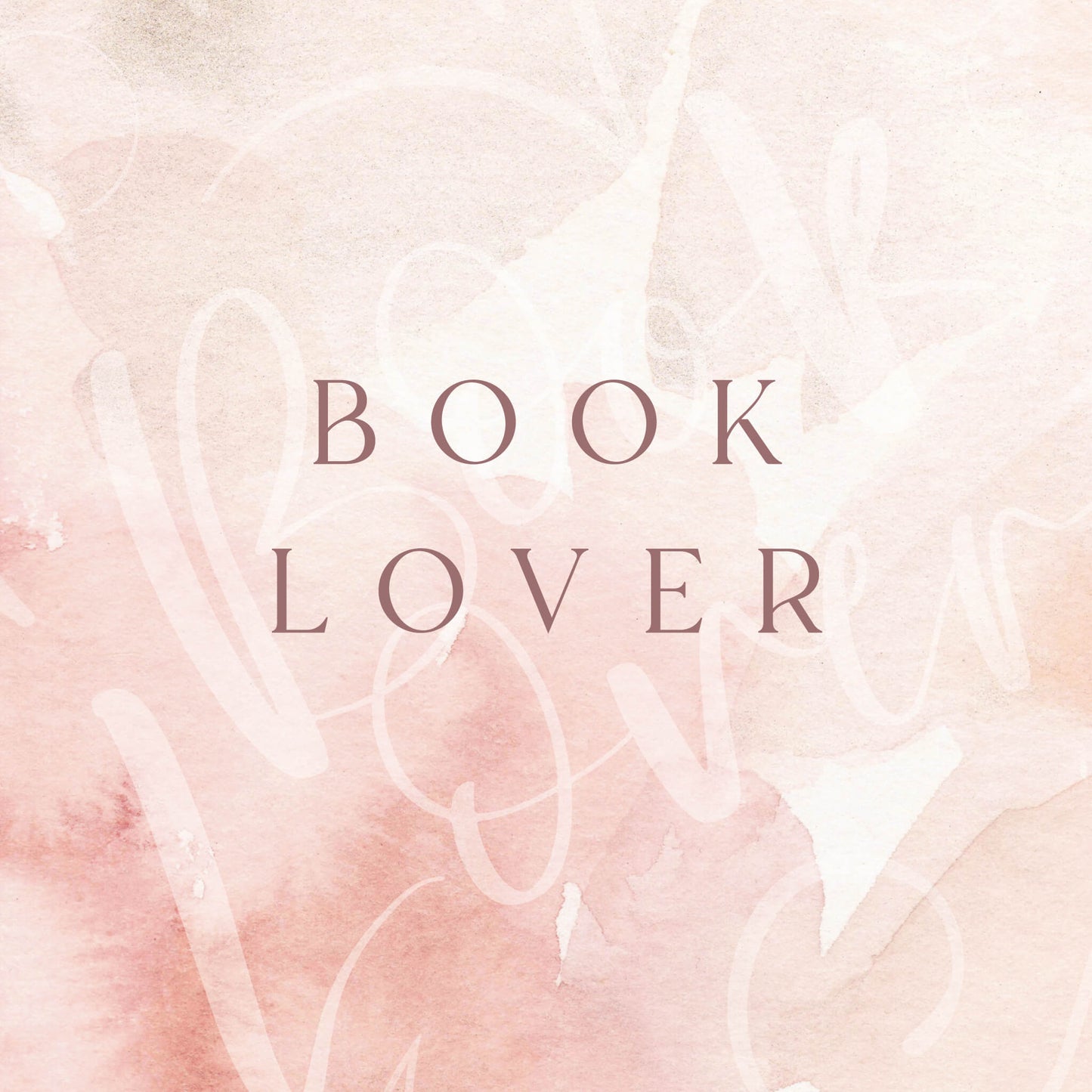 Book Lover Print