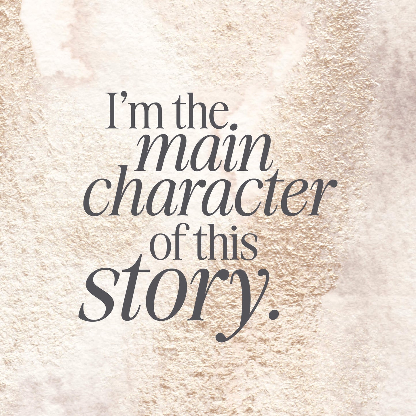 Main Character Print