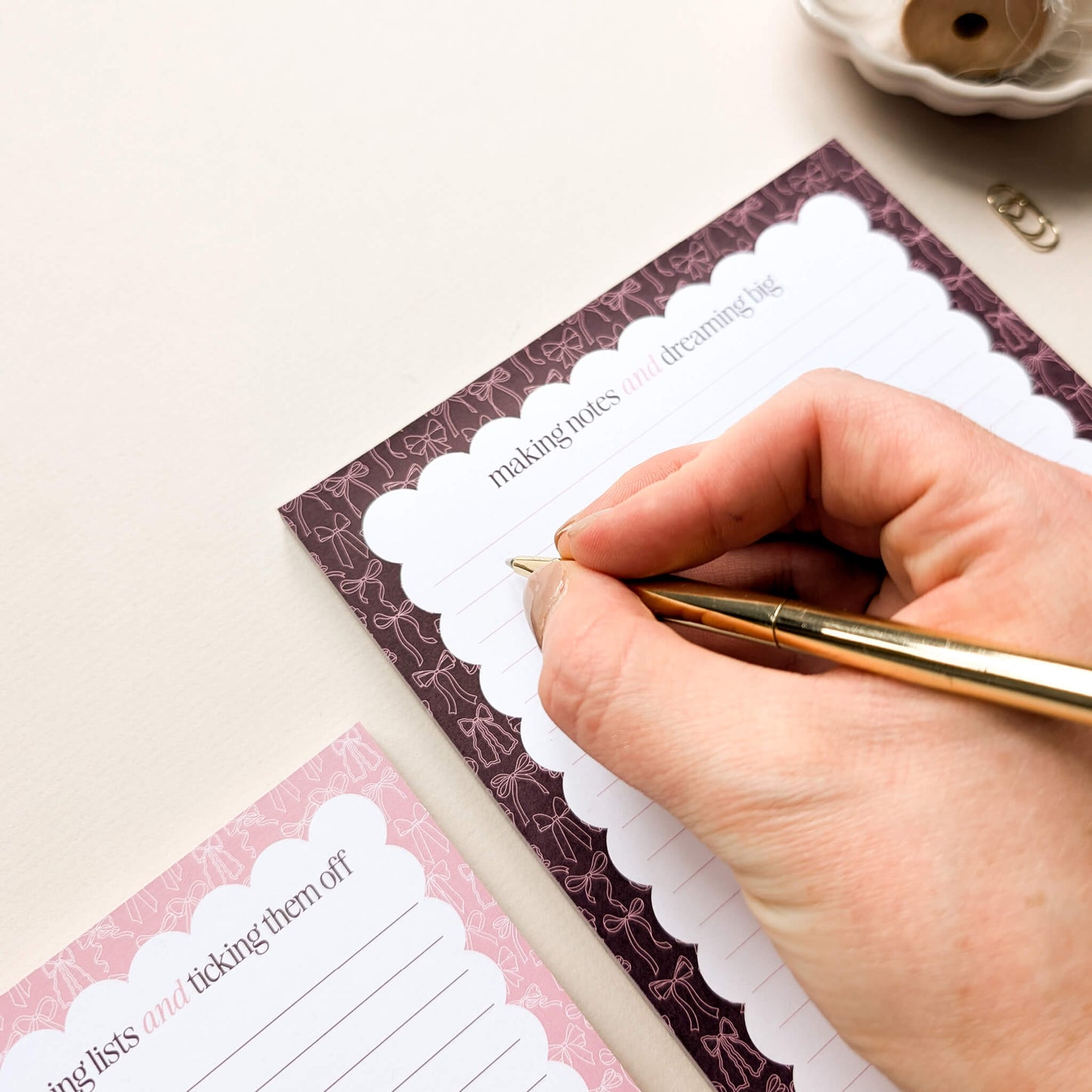 A5 Bows Notepad