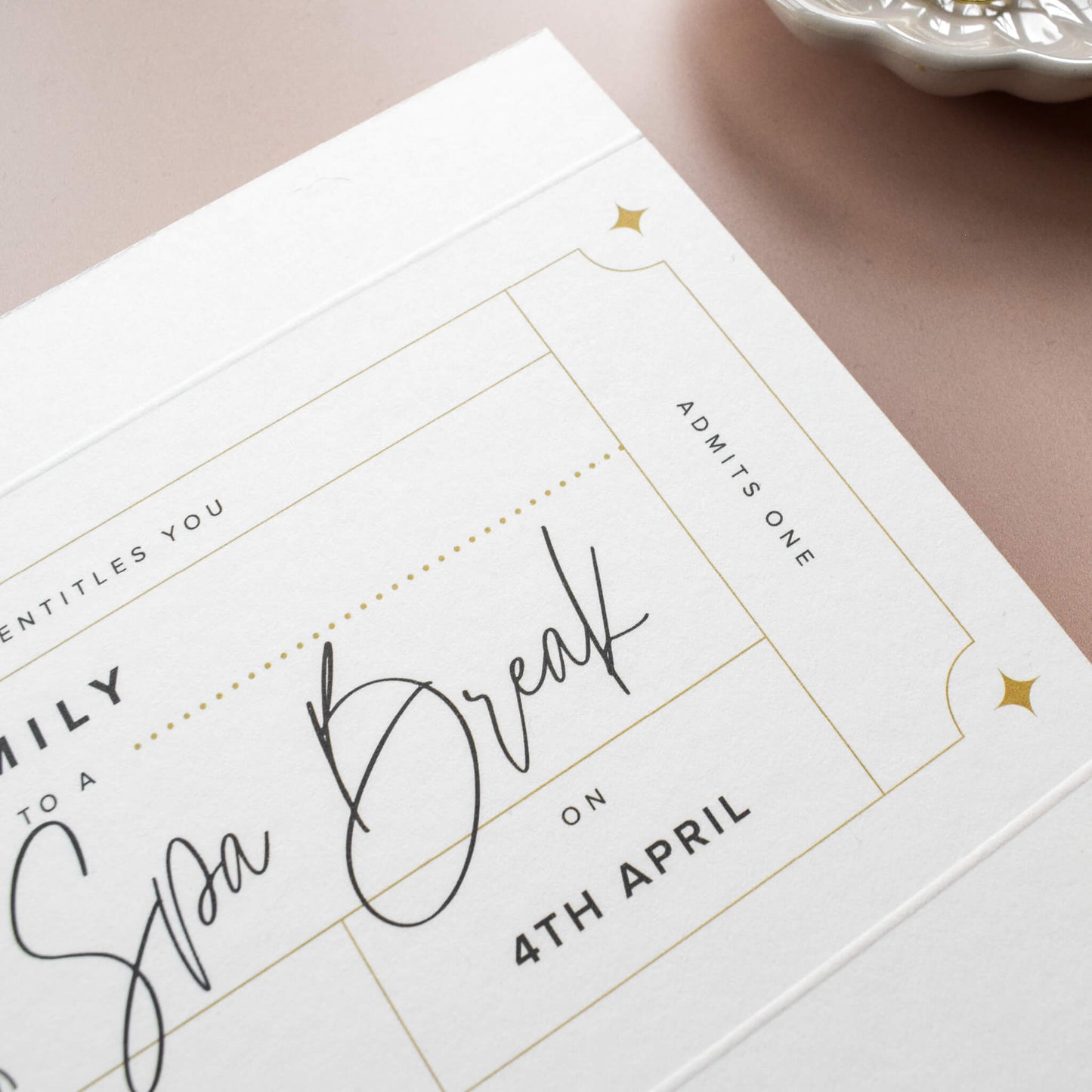 Personalised Anniversary Gift Voucher for Husband or Wife
