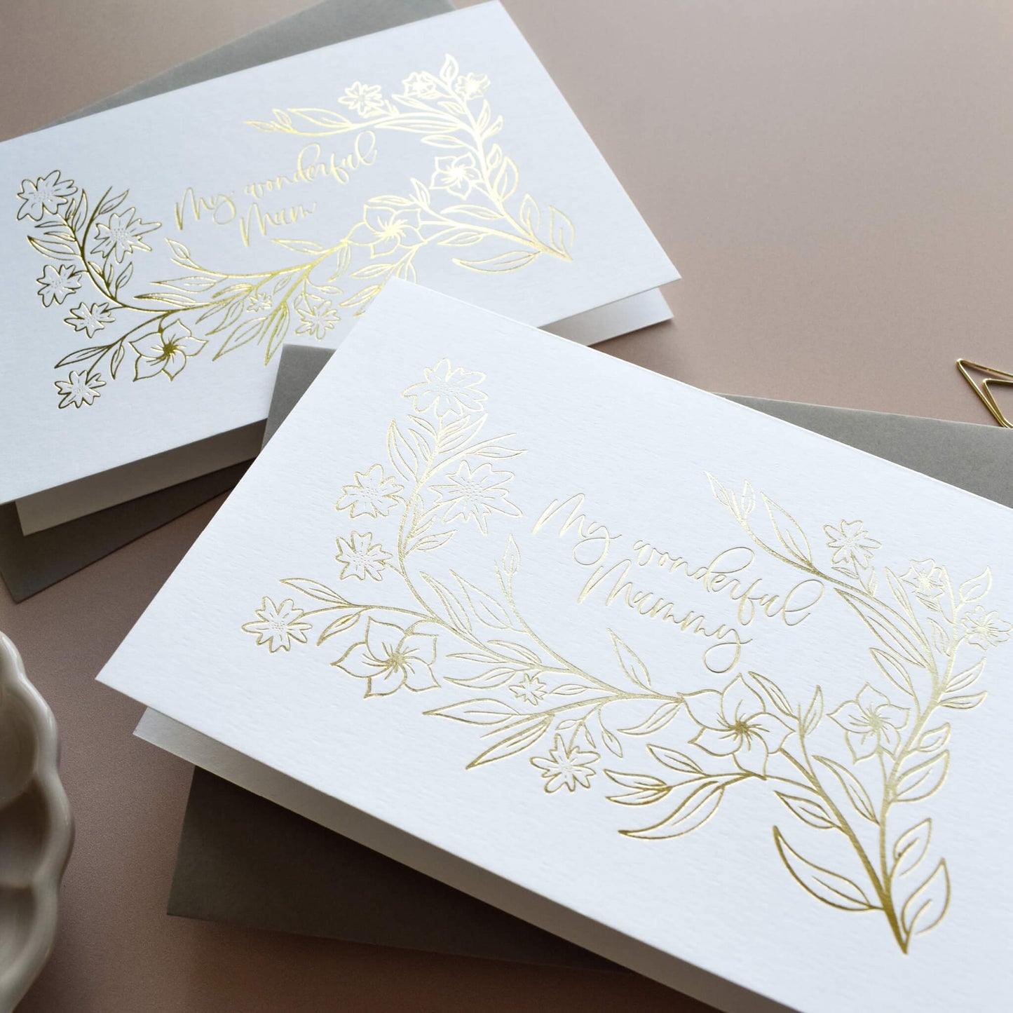 Gold Foil Mother's Day Card