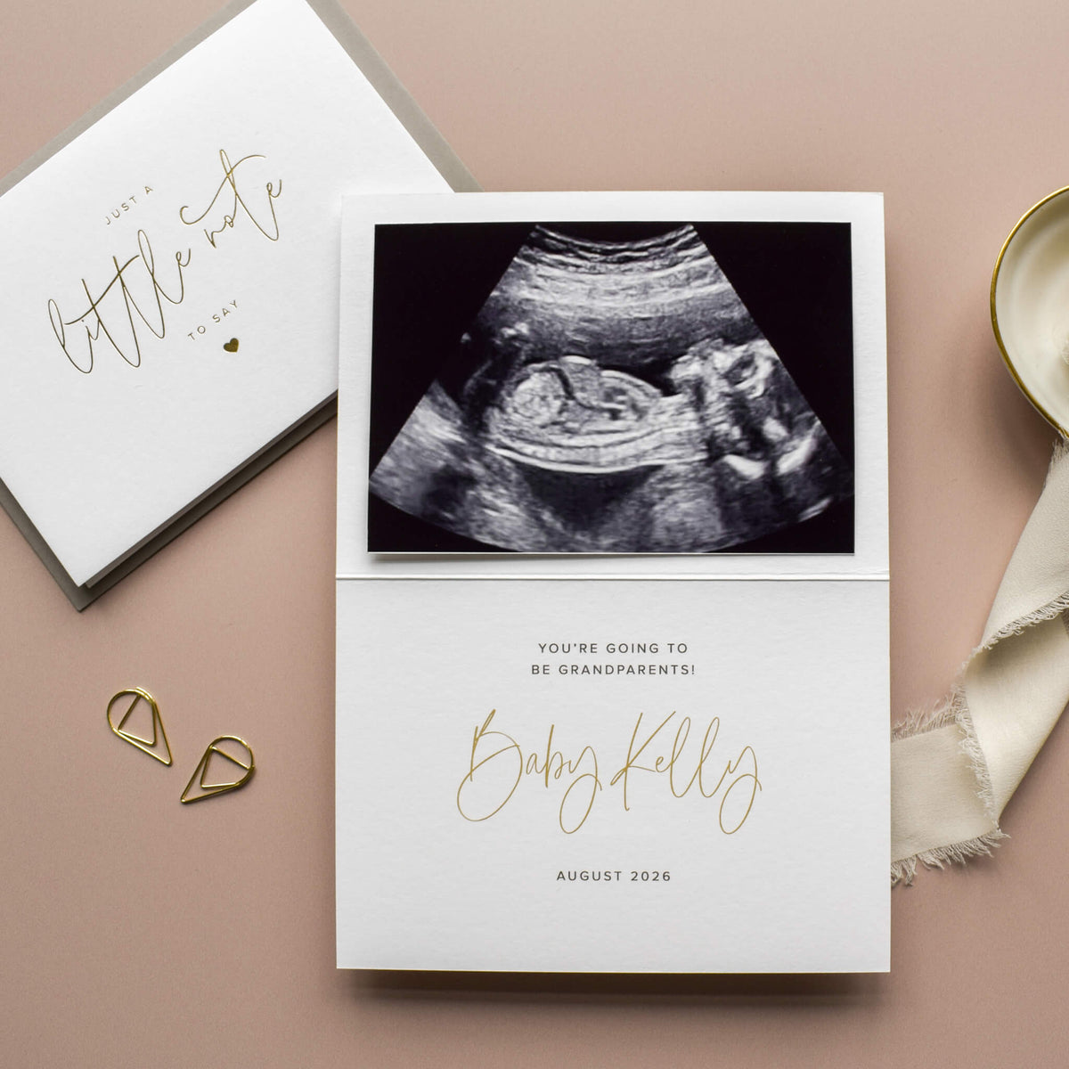 Personalised Just A Little Note Card