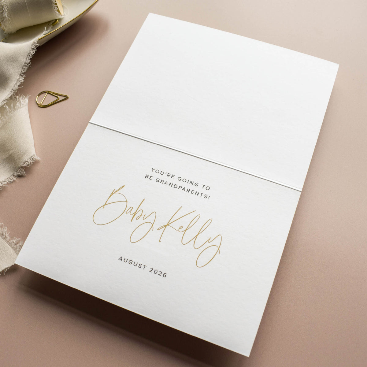 Personalised You're Getting A Promotion Card