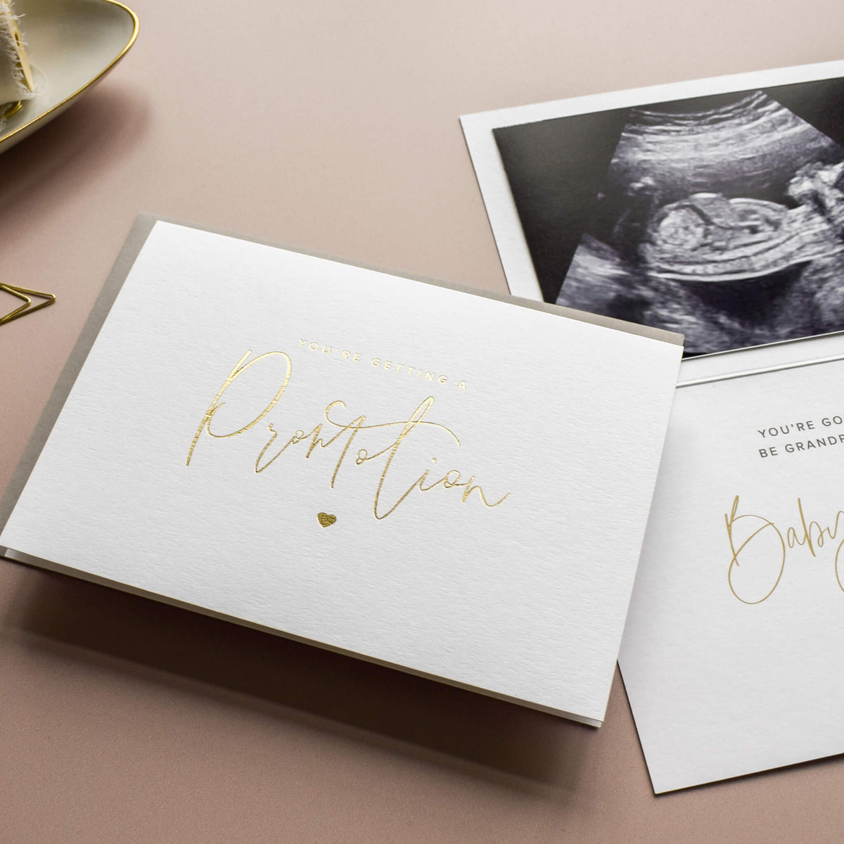 Personalised You're Getting A Promotion Card