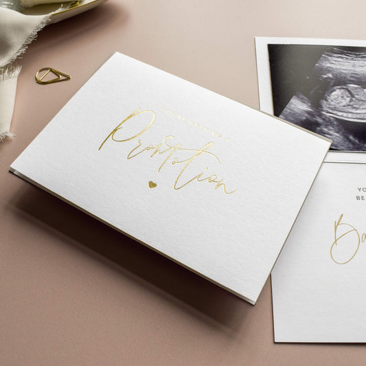 Personalised You're Getting A Promotion Card