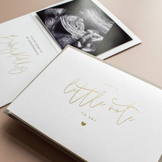 Personalised Just A Little Note Card
