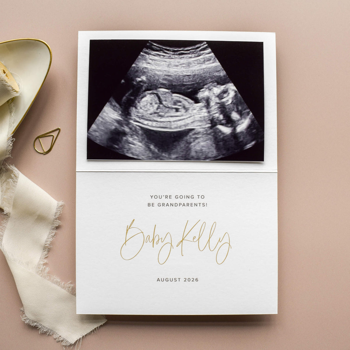 Personalised Just A Little Note Card