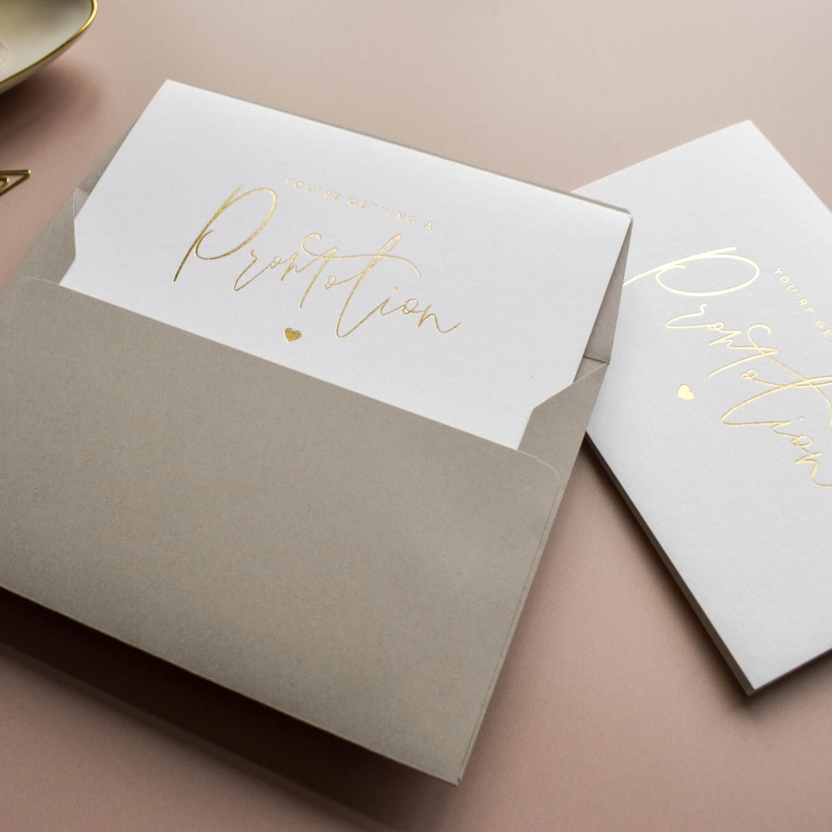 You're Getting A Promotion Card