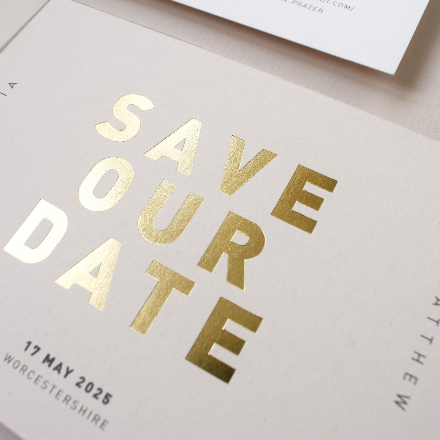 The Elysian Save The Date Sample